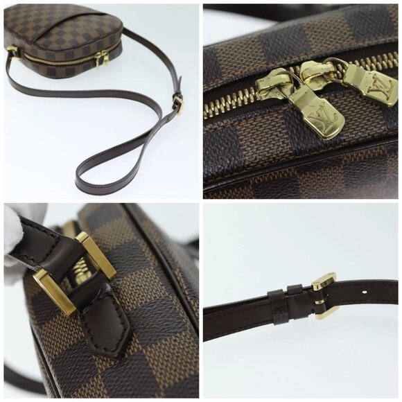 LOUIS VUITTON Damier Ebene Ipanema PM Shoulder Bag N51294 LV Auth ar11802B - Picture 16 of 16